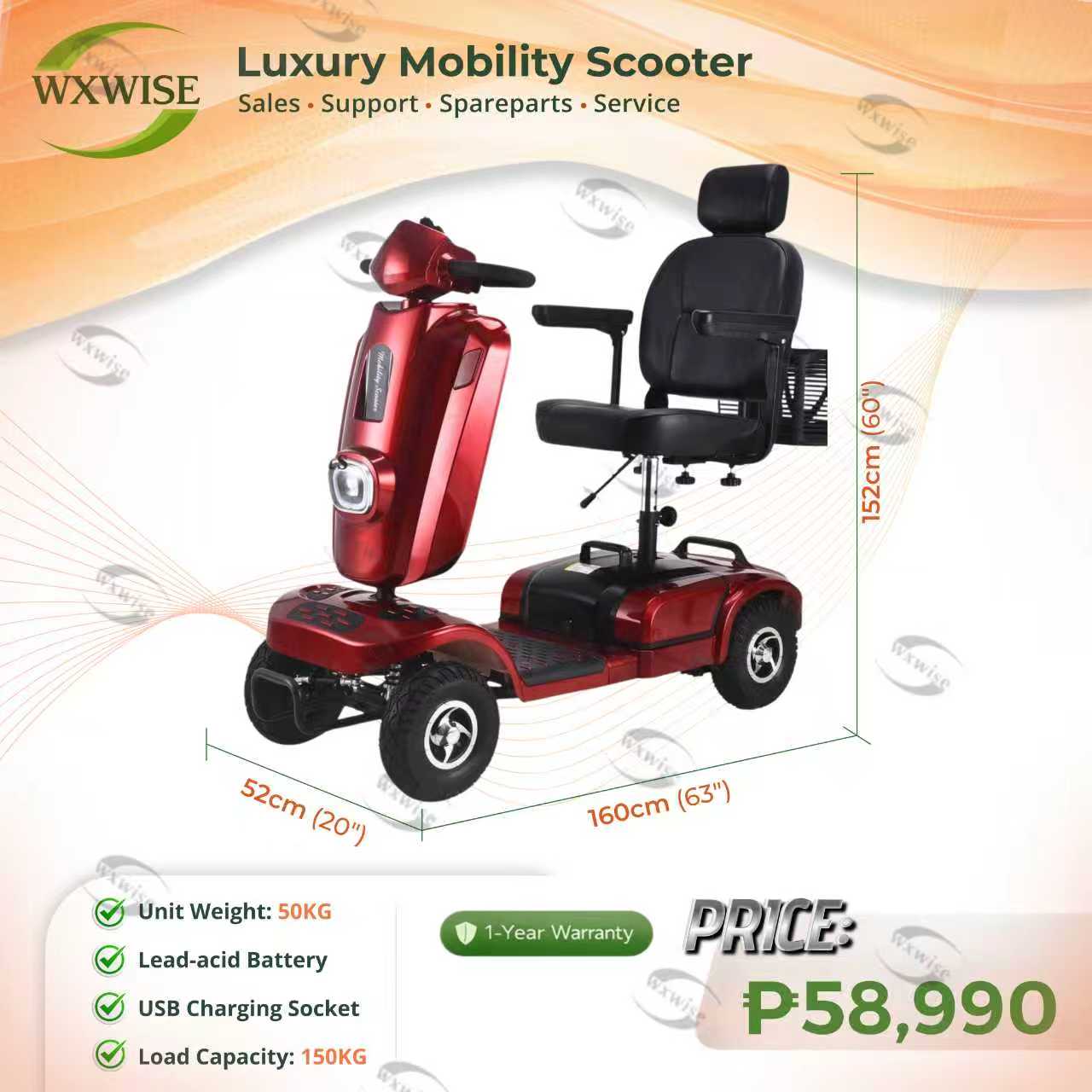 <strong>Luxury Mobility Scooter</strong>